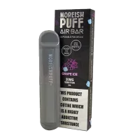 Moreish Puff Air Bar Disposable Pod Device - Grape Ice 20mg 2mlMoreish Puff Air Bar Disposable Pod Device - Grape Ice 20mg 2ml - Einweg E-ZigaretteGrape Ice ist eine durstlöschende Mischung aus dunklen Trauben, gefolgt von einer luftigen Welle von erfrischendem Eis beim Ausatmen. Grape Ice Einweggerät: 20mg Nik-Salz Bis zu 575 Züge mit unglaublichem Geschmack. Erstaunliche Qualität60% | 40% VG / PG60% | 50% VG / PG- 20mg Nikotin- Größe (mm): 10,3 x 18 x 106- Batteriekapazität: 350mAh- Saftkapazität: 2ml- Widerstand: 1.8ohm- Spannung: 3.7V- Gewicht: 20g- Züge: ca 500 Nicht aufladbar /Einweg E-zigarette / E-Shisha 11394Moreish Puff UK Liquids4,10 CHFsmoke-shop.ch4,10 CHF Moreish Puff Air Bar Disposable Pod Device - Grape Ice 20mg 2mlMoreish Puff Air Bar Disposable Pod Device - Grape Ice 20mg 2ml - Einweg E-ZigaretteGrape Ice ist eine durstlöschende Mischung aus dunklen Trauben, gefolgt von einer luftigen Welle von erfrischendem Eis beim Ausatmen. Grape Ice Einweggerät: 20mg Nik-Salz Bis zu 575 Züge mit unglaublichem Geschmack. Erstaunliche Qualität60% | 40% VG / PG60% | 50% VG / PG- 20mg Nikotin- Größe (mm): 10,3 x 18 x 106- Batteriekapazität: 350mAh- Saftkapazität: 2ml- Widerstand: 1.8ohm- Spannung: 3.7V- Gewicht: 20g- Züge: ca 500 Nicht aufladbar /Einweg E-zigarette / E-Shisha 11394Moreish Puff UK Liquids4,10 CHFsmoke-shop.ch4,10 CHF