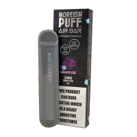 Moreish Puff Air Bar Disposable Pod Device - Grape Ice 20mg 2ml - Einweg E-Zigarette