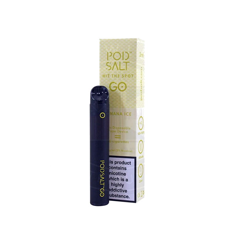Pod Salt Disposable Vape Device Banana Ice 20mg/2ml - Einweg ZigarettePod Salt Disposable Vape Device Banana Ice 20mg/2ml - Einweg ZigaretteDas SALT Disposable Pod Device enthält 2ml 20mg E-Saft für großartigen Geschmack und große Wolken.Banana Ice ist eine kühle und erfrischende fruchtige Explosion von frischen und reifen Bananen mit einem süßen und erfrischenden eisigen Menthol gekrönt.Ein perfektes Einweg-Dampfgerät im Taschenformat, das überall genossen werden kann.Wählen Sie aus 16 verschiedenen Geschmacksrichtungen Ihren Favoriten oder probieren Sie sie alle aus!SALT Switch Disposable Testbericht - 20mg Nikotin- Größe (mm): 10,3 x 18 x 106- Batteriekapazität: 350mAh- Saftkapazität: 2ml- Widerstand: 1.8ohm- Spannung: 3.7V- Gewicht: 20g- Züge: 45011401Pod Salt - Nikotinsaltz4,80 CHFsmoke-shop.ch4,80 CHF Pod Salt Disposable Vape Device Banana Ice 20mg/2ml - Einweg ZigarettePod Salt Disposable Vape Device Banana Ice 20mg/2ml - Einweg ZigaretteDas SALT Disposable Pod Device enthält 2ml 20mg E-Saft für großartigen Geschmack und große Wolken.Banana Ice ist eine kühle und erfrischende fruchtige Explosion von frischen und reifen Bananen mit einem süßen und erfrischenden eisigen Menthol gekrönt.Ein perfektes Einweg-Dampfgerät im Taschenformat, das überall genossen werden kann.Wählen Sie aus 16 verschiedenen Geschmacksrichtungen Ihren Favoriten oder probieren Sie sie alle aus!SALT Switch Disposable Testbericht - 20mg Nikotin- Größe (mm): 10,3 x 18 x 106- Batteriekapazität: 350mAh- Saftkapazität: 2ml- Widerstand: 1.8ohm- Spannung: 3.7V- Gewicht: 20g- Züge: 45011401Pod Salt - Nikotinsaltz4,80 CHFsmoke-shop.ch4,80 CHF