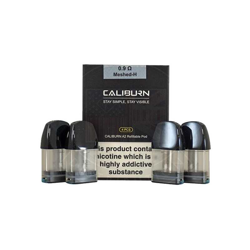 Caliburn A2/A2S Ersatzpod von Uwell - 4 Stück - ErsatzkartuschenLieferumfang: 4x Caliburn A2 Pod - Ersatzkartuschen von UwellDie passenden Ersatzpods für den Caliburn A2 von Uwell besitzen ein Fassungsvermögen von 2 ml und der integrierte Mesh Coil hat einen Widerstand von 0.9 Ohm. Das Befüllen erfolgt über das praktische Top-Filling System, in dem man zuvor das Mundstück entfernt. Der Mesh Coil bietet ein herausragendes Geschmackserlebnis und satte Dampfwolken.Uwell Caliburn A2 Replacement Pod Refillable 2ml ist speziell für Uwell Caliburn A2 Pod Kit entwickelt. Uwell Caliburn A2 Ersatz Pod hat eine E-Saft Kapazität von 2ml. Jeder Pod ist nachfüllbar und dank seiner Top-Fill-Design, können Sie e-Saft jederzeit zu füllen. Die Pods werden in Viererpacks mit vorinstallierten 0,9 Ohm UN2 Mesh Coils für optimale Leistung geliefert.Merkmale: Einfaches und sichtbares Design2ml E-Saft-KapazitätPod-Spulen-Widerstand:Wiederbefüllbarer PodTop Fill SystemKompatibel mit Uwell Caliburn A2/AK2 Pod System KitEnthält:4 Stück/Packung11428Uwell 12,90 CHFsmoke-shop.ch12,90 CHF