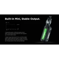 GeekVape Aegis Mini 2 Mod 2500 mah (M100)Lieferumfang:1x Geekvape Mini 2 (m100) Akkuträger1x USB C Kabel1x BedienungsanleitungDer Aegis Mini 2 ist auch als M100 Mod/Kit bekannt und ist die aktualisierte Version des Aegis Mini, featruing mehrere Sicherheitsmerkmale wie Seitenverriegelung, IP68 Wasser und Staub Beweis bewertet, während eine bahnbrechende Stoßfestigkeit Gerät sein. Angetrieben von einem eingebauten 2500mAh Batterie, die Mini 2 bietet eine lang anhaltende vape Erfahrung und unterstützt bis zu 100w stabile Leistung, die stabile Leistung Buck-Boost-Technologie, die in den Chipsatz integriert ist, optimiert die Leistung, um eine konsistente Geschmacksleistung zu schaffen, auch wenn die Batterie niedrig läuft.Erstmals auf der Aegis Legend 2 Mod der Mini 2 hat teh das gleiche A-Lock-System, das es sicherer zu tragen macht. Ein einfacher Swipe-up/down-Schalter, der Sie vor einem versehentlichen Drücken schützt. 11432geekvape36,00 CHFsmoke-shop.ch36,00 CHF GeekVape Aegis Mini 2 Mod 2500 mah (M100)Lieferumfang:1x Geekvape Mini 2 (m100) Akkuträger1x USB C Kabel1x BedienungsanleitungDer Aegis Mini 2 ist auch als M100 Mod/Kit bekannt und ist die aktualisierte Version des Aegis Mini, featruing mehrere Sicherheitsmerkmale wie Seitenverriegelung, IP68 Wasser und Staub Beweis bewertet, während eine bahnbrechende Stoßfestigkeit Gerät sein. Angetrieben von einem eingebauten 2500mAh Batterie, die Mini 2 bietet eine lang anhaltende vape Erfahrung und unterstützt bis zu 100w stabile Leistung, die stabile Leistung Buck-Boost-Technologie, die in den Chipsatz integriert ist, optimiert die Leistung, um eine konsistente Geschmacksleistung zu schaffen, auch wenn die Batterie niedrig läuft.Erstmals auf der Aegis Legend 2 Mod der Mini 2 hat teh das gleiche A-Lock-System, das es sicherer zu tragen macht. Ein einfacher Swipe-up/down-Schalter, der Sie vor einem versehentlichen Drücken schützt. 11432geekvape36,00 CHFsmoke-shop.ch36,00 CHF