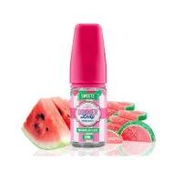 Watermelon Slices - 30ml - Sweets von Dinner Lady - Aroma (DIY)Lieferumfang: Watermelon Slices - 30ml - Sweets von Dinner Lady - Aroma (DIY)Das Watermelon Slices Aroma mit 30 ml ist eine köstliche Mischung aus frischen und süssen Wassermelonen und leicht sauren Bonbons. So entsteht ein angenehmer Mix aus süss und sauer.Reifezeit: ca. 5 TageDosierung 20%11480Dinner Lady10,40 CHFsmoke-shop.ch10,40 CHF