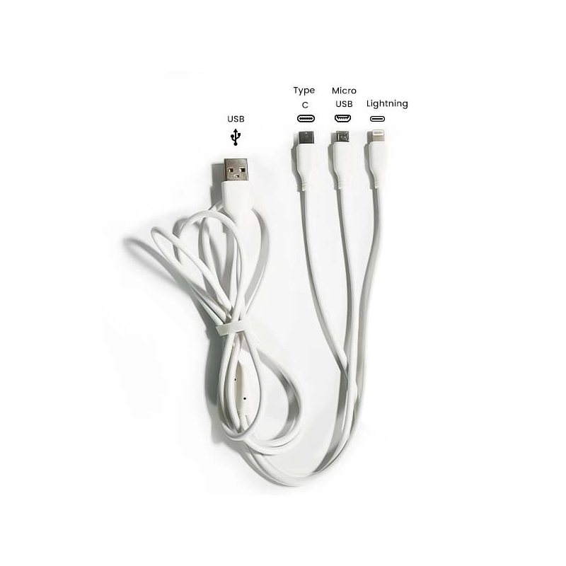 Multifunktions - USB Kabel 3 in 1 Type C, Micro USB, Lightning (Iphone)LieferumfangMultifunktions - USB Kabel 3 in 1 Type C, Micro USB, Lightning (Iphone) 3 in 1 Kabel.Eingang: USBAusgänge: Lightning, Typ C und Micro Usb.Schnellladung: 2,1 A für 3 Geräte gleichzeitig.Anti-Knoten-Kabel.Gesamtlänge mit Kabel: 120cm11492Smoke-Shop.ch6,90 CHFsmoke-shop.ch6,90 CHF Multifunktions - USB Kabel 3 in 1 Type C, Micro USB, Lightning (Iphone)LieferumfangMultifunktions - USB Kabel 3 in 1 Type C, Micro USB, Lightning (Iphone) 3 in 1 Kabel.Eingang: USBAusgänge: Lightning, Typ C und Micro Usb.Schnellladung: 2,1 A für 3 Geräte gleichzeitig.Anti-Knoten-Kabel.Gesamtlänge mit Kabel: 120cm11492Smoke-Shop.ch6,90 CHFsmoke-shop.ch6,90 CHF