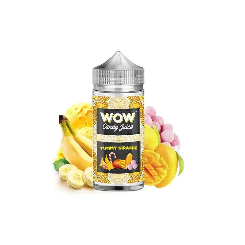 Yummy Giraffe 0mg 100ml - WOW by Candy JuiceYummy Giraffe 0mg 100ml - WOW by Candy JuiceGeschmack:Bananenbonbon, Mangosorbet und Fraisoo-Bonbon, das sind die Geschmacksrichtungen, die unsere Yummy Giraffe für Sie ausgewählt hat, um Ihnen ein süßes und leckeres Liquid zu servieren. Also klettern Sie auf seinen Kopf und genießen Sie die Aussicht, während Sie diese Flüssigkeit genießen.Marke Candy JuiceLand FrankreichFruchtig-frischer GeschmackVerhältnis PG/VG 40/60Verpackung 120ml PE-Flasche mit kindersicherem VerschlussInhalt 100mlNikotin-Dosierung 0mgSucralose Nein 11493WOW - Candy Juice - Frankreich22,00 CHFsmoke-shop.ch22,00 CHF
