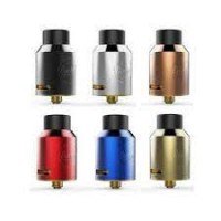 CoilArt Mage RDA - Tröpfelverdampfer - SelbstwicklerLieferumfang:1x CoilArt MAGE RDA24 mm Durchmesser40 mm Gesamthöhe24K vergoldetes DeckEinstellbarer LuftstromVergoldeter 510er KontaktPEEK-IsolatorSchwarze Delrin-Tropfspitze3805Coilart11,40 CHFsmoke-shop.ch11,40 CHF