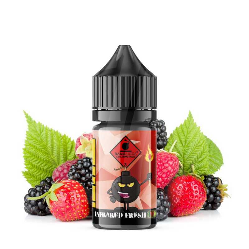 Infrared Fresh - Bang Juice® 30 ml mit 1000 mg CBDLieferumfang: Infrared Fresh - Bang Juice® 30 ml mit 1000 mg CBDGeschmack: Das rote Superfood Inferno. Saftig. Fruchtig. Fresh.Zusammensetzung CBD: 1000mg CBDInhaltstoffe: Propylenglycol (PG) E1520 (Ph. Eur.), VG, natürliche/naturidentische Aromastoffe, Cannabidiol (CBD)Flasche: 30ml Liquid in einer Chubby Gorilla FlascheHerstellungsland: Deutschland 10359Bangjuice16,00 CHFsmoke-shop.ch16,00 CHF