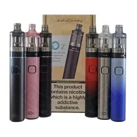 STARTER-SET GO Z PEN - INNOKIN - 1500mAh USB -CSTARTER-SET GO Z PEN - INNOKIN&nbsp;Das Innokin GO-Z Kit ermöglicht Dir einen reibungslosen Einstieg ins Dampfen. Das Kit ist sehr einfach in der Bedienung und bietet dennoch maximalen Komfort. Der&nbsp;Tank&nbsp;des GO-Z Kits fasst 2ml&nbsp;Liquid&nbsp;und kann unkompliziert von oben befüllt werden. Dank des strengen Zugwiderstand liefert Dir der GO-Z perfektes&nbsp;MTL-Vergnügen. In Kombination mit den Z-Coils erhältst Du vollen Geschmack mit dezenter Dampfentwicklung. Steuern lässt sich das Kit über die grosse Feuertaste. Diese&nbsp;weiterlesenLIEFERUMFANG1x Innokin Go-Z Kit1x GO-Z&nbsp;Tank1x Micro USB Kabel1x Quick Guide11597Innokin18,90&nbsp;CHFsmoke-shop.ch18,90&nbsp;CHF