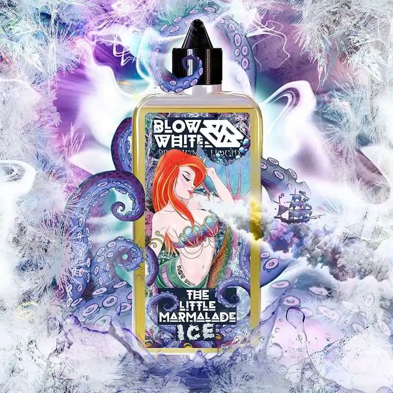 Blow White - The Little Marmalade on ICE 0mg 80ml ShortfillBlow White - The Little Marmalade on ICE - 0mg 80ml ShortfillEin Löffel Marmelade und ein Bissen spritzige Mandarine, gespült mit einem Glas frisch gepressten Orangensaft aus Florida. Zusätzliche Informationen - Hauptgeschmack: Donut, Heidelbeermarmelade, Blaubeersahne, ICE- PG/VG-Verhältnis: 26/74- Flaschengröße: 80ml E-Liquid in einer 110ml-Flasche 11229Blow Whithe - UK Premium Liquid18,90 CHFsmoke-shop.ch18,90 CHF