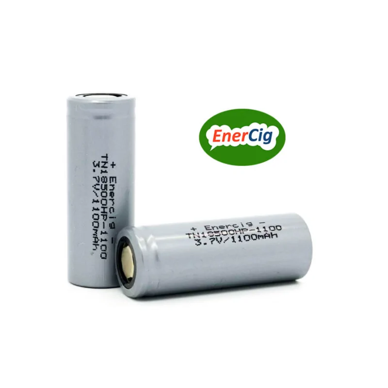 Enercig 18500 EC-18500HP 1100 mAh (20C) Akku (Tensai)Lieferumfang: 1x Enercig (Tensai) EC-18350 3.6V - 3.7V 700 mAh (20C) AkkuDie Enercig 18500 EC-18500HP 1100 mAh (20C) EC Akkuzelle mit einer 22 Ampere Belastung eignet sich hervorragend für die Nutzung in geregelten 18500er Akkuträgern oder den Einsatz in Taschenlampen, Modellbau, Industrie. Der Akku bietet dabei eine Kapazität von 1100 mAh.Die Akkuzellen sind mit strapazierfähigen PVC-Schrumpfschläuchen versehen und somit mehr gegen Risse geschützt. Die graue Schutzhülle hält bis zu 140° Celsius aus. Das Label aus Aluminium sorgt dafür, das die Umhüllung der Zelle in extremen Fällen kein Feuer fängt. 11619EnerCig Batteries6,50 CHFsmoke-shop.ch6,50 CHF Enercig 18500 EC-18500HP 1100 mAh (20C) Akku (Tensai)Lieferumfang: 1x Enercig (Tensai) EC-18350 3.6V - 3.7V 700 mAh (20C) AkkuDie Enercig 18500 EC-18500HP 1100 mAh (20C) EC Akkuzelle mit einer 22 Ampere Belastung eignet sich hervorragend für die Nutzung in geregelten 18500er Akkuträgern oder den Einsatz in Taschenlampen, Modellbau, Industrie. Der Akku bietet dabei eine Kapazität von 1100 mAh.Die Akkuzellen sind mit strapazierfähigen PVC-Schrumpfschläuchen versehen und somit mehr gegen Risse geschützt. Die graue Schutzhülle hält bis zu 140° Celsius aus. Das Label aus Aluminium sorgt dafür, das die Umhüllung der Zelle in extremen Fällen kein Feuer fängt. 11619EnerCig Batteries6,50 CHFsmoke-shop.ch6,50 CHF