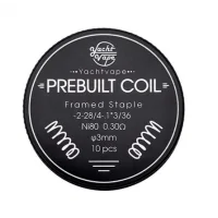 Framed Staple 2-28/4. 1x36/ Ni80 0.30ohm (10 Stück) - YachtvapesLieferumfang: 10x Framed Staple 2-28/4. 1*36/ Ni80 0.30Ω (10 Stück) - YachtvapesDiese Packung enthält 10 Spulen.Hergestellt aus Ni80.Abmessungen 2 -28/41,1 x 3/36. Innendurchmesser von 3 mm.Leistungsbereich: 50-70 W.Absolut exzellenter Geschmack und Vape-Produktion.11658Yachtvapes - Coils and more9,90 CHFsmoke-shop.ch9,90 CHF Framed Staple 2-28/4. 1x36/ Ni80 0.30ohm (10 Stück) - YachtvapesLieferumfang: 10x Framed Staple 2-28/4. 1*36/ Ni80 0.30Ω (10 Stück) - YachtvapesDiese Packung enthält 10 Spulen.Hergestellt aus Ni80.Abmessungen 2 -28/41,1 x 3/36. Innendurchmesser von 3 mm.Leistungsbereich: 50-70 W.Absolut exzellenter Geschmack und Vape-Produktion.11658Yachtvapes - Coils and more9,90 CHFsmoke-shop.ch9,90 CHF