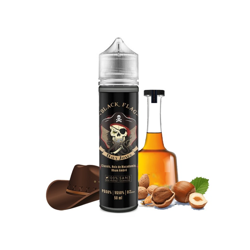 Davy Jones 50ml - Black Flag von LaboraVape - Shortfill - 0 mgDavy Jones 50ml - Schwarze Flagge von LaboraVape - ShortfillDavy Jones 50ml - Black Flag von LaboraVape - ShortfillDer Legende nach taucht dieser verfluchte Pirat, Herr über den Abgrund des Ozeans, in bestimmten Nächten auf, um nach Schiffen zu suchen, die sie für ihre kostbaren Frachten versenken können.Aus seinen scheußlichen Tentakeln entweicht ein köstlicher Duft von  Classic Blond, Macadamianüssen und dunklem Rum .Aus seinen scheußlichen Tentakeln entweicht ein köstlicher Duft von Classic Blond, Macadamianüssen und dunklem Rum. Der Legende nach taucht dieser verfluchte Pirat, Herr über den Abgrund des Ozeans, in bestimmten Nächten auf, um nach Schiffen zu suchen, die sie für ihre kostbaren Frachten versenken können. Flüssigkeit aus Frankreich.Erhältlich in 0 mg Nikotin / Rate von PG / VG: 50% / 50%Garantiert sucralosefrei11714Laborvape - la french Liquide15,10 CHFsmoke-shop.ch15,10 CHF