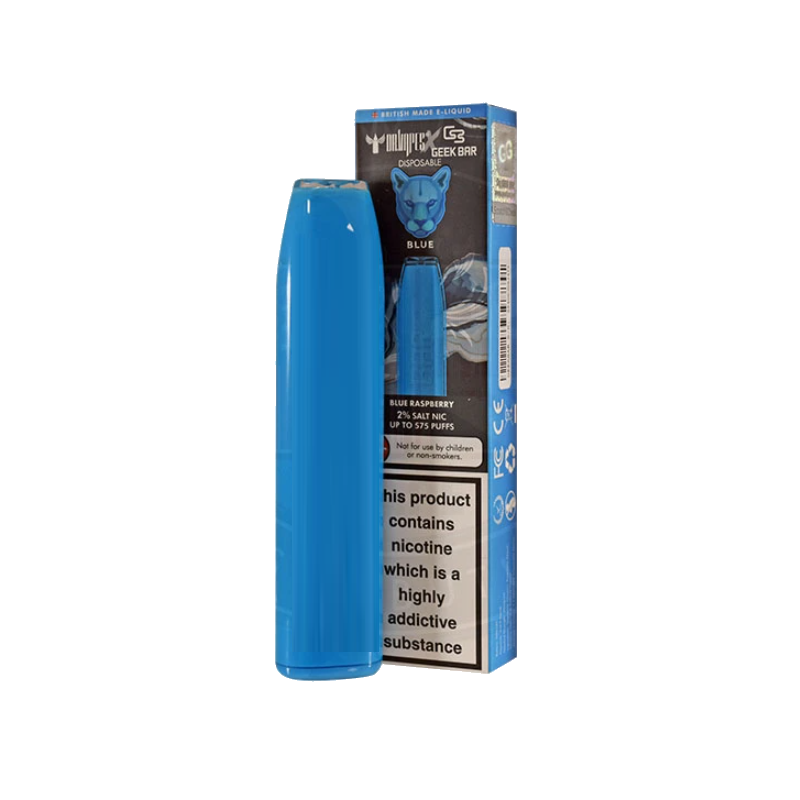 GEEK BAR X DR VAPES DISPOSABLE - BLUE 2ML SALT NIC (Einweg E-Zigarette)GEEK BAR X DR VAPES DISPOSABLE - BLUE 2ML SALT NIC (Einweg E-Zigarette)2ml Hülse mit außergewöhnlichen fruchtigen Aromen.Vorgefüllte Hülse. TPD BEREITSchlankes, modernes und diskretes Format.Eingebauter 500mAh-Akku.Automatische Auslosung.20mg Nikotin Flüssigkeit.Vape 550 Züge auf Ihrer E-Zigarette mit großartigem Geschmack.11726geekvape4,80 CHFsmoke-shop.ch4,80 CHF