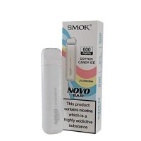Smok Novo Bar Cotton Candy Ice Disposable Vape (Einweg E-Zigarette)