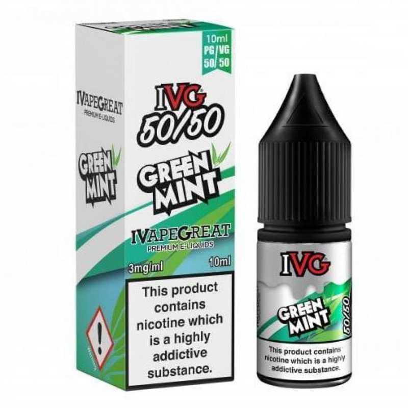 I VG Salt -50:50 Green Mint - 10ml - vers. NikotinstärkenI VG Salt -50:50 Green Mint -  10ml - vers. NikotinstärkenMenthol mit einem Hauch von Eukalyptus und Eis, das für einen besonders erfrischenden Geschmack sorgt.20mg = Nikotinsalz3mg und 6mg = 50%50% VG PG - Nikotin11784I VG (I Vape Great) Premium Liquids5,90 CHFsmoke-shop.ch5,90 CHF