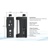 2.0 Box Mod Kit von Ambition Mods und Sunbox - Blau2.0 Box Mod Kit von Ambition Mods und SunboxDer 2.0 Box Mod von Ambition Mods und Sunbox entstand durch eine Kooperation dieser zwei Firmen und überzeugt durch ihr Design sowie das Preisleistungsverhältnis. Diese Boro-Tank Box verfügt über ein 60W Board und ist lediglich 82mm hoch und super kompakt. Wir bieten in diesem Kit Ihnen ein umfassendes Paket. Im Kit enthalten sind folgende Artikel: 1 x 2.0 Box Mod1 x Diesel Bridge1 x Boro Tank1 x Ersatzset1 x ManualDetails zur Easy Side Box Mod 60W von Ambition Mods und Sunbox:Grösse: 82mm x 28mm x 43mmBildschirm: 0.91 OLED ScreenGewicht: 168gOutput Power: 1W - 60WOutput Voltage: 0.5V - 8VAkku: 18650 (Akku nicht enthalten)11846Sunbox83,90 CHFsmoke-shop.ch83,90 CHF