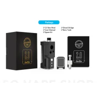 2.0 Box Mod Kit von Ambition Mods und Sunbox - Blau2.0 Box Mod Kit von Ambition Mods und SunboxDer 2.0 Box Mod von Ambition Mods und Sunbox entstand durch eine Kooperation dieser zwei Firmen und überzeugt durch ihr Design sowie das Preisleistungsverhältnis. Diese Boro-Tank Box verfügt über ein 60W Board und ist lediglich 82mm hoch und super kompakt. Wir bieten in diesem Kit Ihnen ein umfassendes Paket. Im Kit enthalten sind folgende Artikel: 1 x 2.0 Box Mod1 x Diesel Bridge1 x Boro Tank1 x Ersatzset1 x ManualDetails zur Easy Side Box Mod 60W von Ambition Mods und Sunbox:Grösse: 82mm x 28mm x 43mmBildschirm: 0.91 OLED ScreenGewicht: 168gOutput Power: 1W - 60WOutput Voltage: 0.5V - 8VAkku: 18650 (Akku nicht enthalten)11846Sunbox83,90 CHFsmoke-shop.ch83,90 CHF