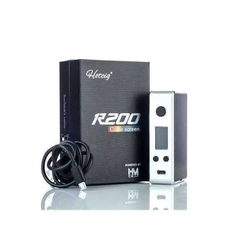 HotCig R200 Color Screen 200 Watt - Farbe SilberLieferumfang:1x HotCig R200 Color Screen 200 Watt , Farbe silber der erste Wasser und Liquidfeste Chip der welt, mit 200 Watt und Temperature Controel Mode, Box 200W Doppel-Batterie mit einem proprietären Chipsatz mit wasserdichten Farbdisplay ausgestattet 4814Hotcig40,80 CHFsmoke-shop.ch40,80 CHF HotCig R200 Color Screen 200 Watt - Farbe SilberLieferumfang:1x HotCig R200 Color Screen 200 Watt , Farbe silber der erste Wasser und Liquidfeste Chip der welt, mit 200 Watt und Temperature Controel Mode, Box 200W Doppel-Batterie mit einem proprietären Chipsatz mit wasserdichten Farbdisplay ausgestattet 4814Hotcig40,80 CHFsmoke-shop.ch40,80 CHF