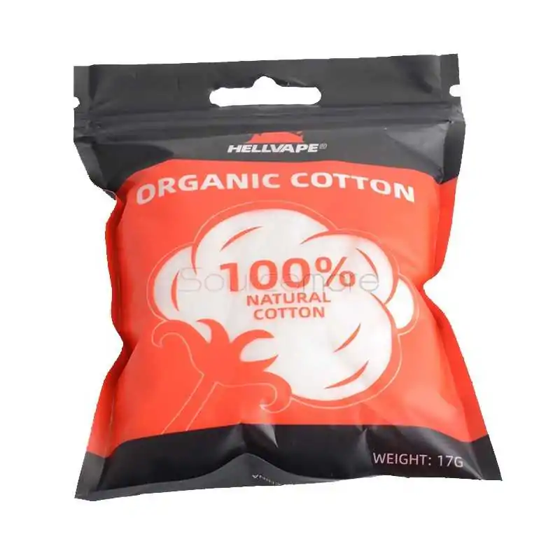Organic Cotton 17g - Hellvape (Wickelwatte)Organic Cotton 17g - Hellvape (Wickelwatte)Saugfähige Baumwolle aus 100 % Naturfasern.Ungebleichte und pestizidfreie Bio-Baumwolle.Geeignet für alle RDAs und RTAs.&nbsp;Hohe Absorptionsrate.Reichhaltiger Dampf.11898Hellvape5,50&nbsp;CHFsmoke-shop.ch5,50&nbsp;CHF