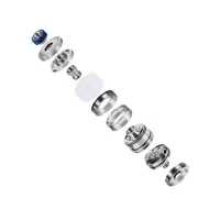 Aromamizer RAGNAR RDTA 18 ml von Steam Crave - SilberLieferumfang1x Steamcrave Aromamizer Ragnar RDTA1x Steamcrave Postless Deck1x Kaminreduzierung1x 18ml Glas1x Ersatzteil1x BedienungsanleitungSteamcrave bringt mit dem Ragnar RDTA den nächsten Riesen auf den Markt. Der Verdampfer hat einen Durchmesser von sagenhaften 35mm und passt damit perfekt auf den hauseigenen Hadron oder PMW Mod. Der Ragnar RDTA hat ein Fassungsvermögen von unglaublichen 18ml und bietet, wie von Steamcrave gewohnt, eine Menge Platz zum Wickeln. Man kann bei dem großzügig gestalteten Deck auch dicke Drähte oder Spezielwicklungen verwenden. Zudem ist der Verdampfer auf einen offenen Zug ausgelegt, was auch von dem 22mm Driptip im Honeycomb Design unterstrichen wird. Damit man auch problemlos das Mesh-Deck (nicht im Lieferumfang enthalten) nutzen kann, liegt ein Adapter bei, der die Kammer dementsprechend verkleinert. Somit hat man auch bei den diversen Verfügbaren Decks freie Auswahl. Somit ist der Steamcrave Aromamizer Ragnar RDTA ein vielseitig einsetzbarer und sehr hochwertig verarbeiteter Verdampfer, der insbesondere auf großen Akkuträgern optisch neue Maßstäbe setzt. Technische DatenMaße: 56,9mm x 35,0mmDrip Tip: 22mm Resin Drip TipDeck: Postless DeckZugverhalten: offenes DTLFüllvolumen: 18mlBefüllung: Topfill-SystemAirflow:  Stufenlos regulierbar 9409steam Crave59,90 CHFsmoke-shop.ch59,90 CHF