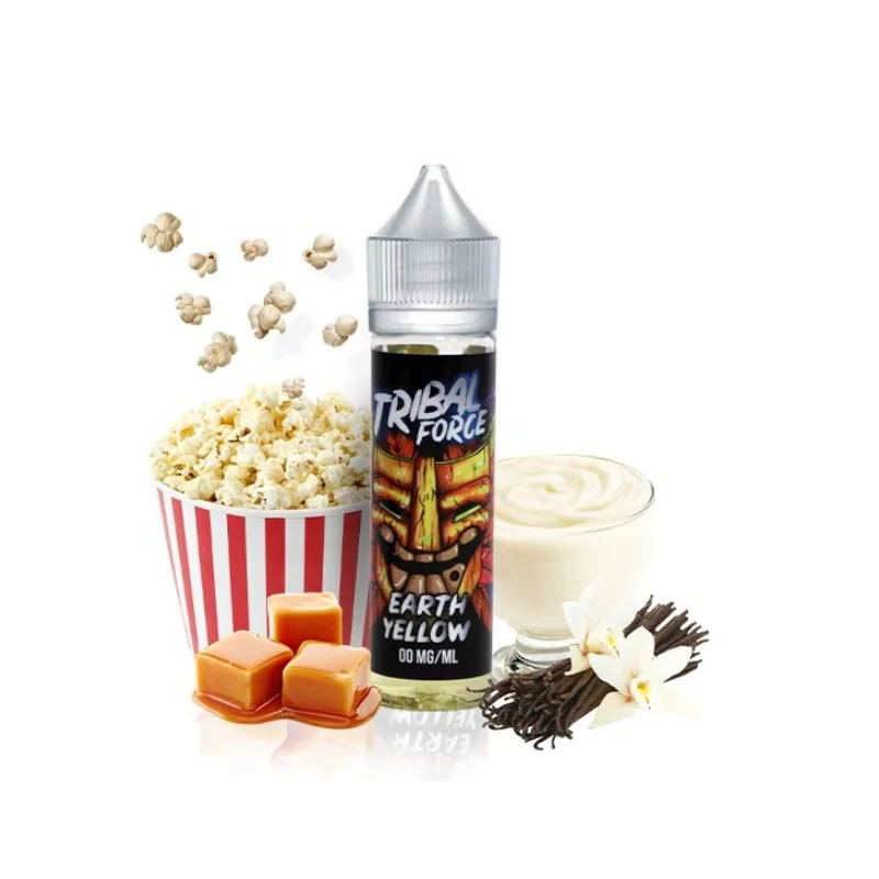 Earth Yellow 0mg 50ml - Tribal Force - ShortfillEarth Yellow 0mg 50ml - Tribal Force - Shortfill Knusprig und lecker, diese außergewöhnliche Flüssigkeit mit gegrilltem Popcorn, seinem großzügigen Custard-Aroma und einem Hauch von zartschmelzendem Karamell... Die Gaumenfreude ist hier vollkommen und Sie werden ihr mit Sicherheit erliegen...Marke Tribal ForceLand FrankreichGeschmack GourmandePG/VG-Verhältnis 30/70Verpackung PE-Flasche 60ml mit kindersicherem Verschluss.Inhalt 50mlNikotindosierung 0mg&nbsp;&nbsp;11992Tribal Force - Liquids aus Frankreich16,90&nbsp;CHFsmoke-shop.ch16,90&nbsp;CHF