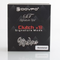 Box Clutch Dual x18 - Dovpo X Signature ModsAchtung mechanische Box ohne Schutzeinrichtungen, NICHT für Anfänger geeignetMechanischer Mod mit Silberkontakt.Ergonomische Form für die Hand.510er Anschluss.Sandgestrahlt und eloxiert.Aus Aluminium gefräst.Doppelte 18650er Parallelschaltung.Verriegelungsmechanismus.Lieferumfang 1 x Box Clutch dual x18Eigenschaften 510er Hybrid-AnschlussKontakte aus massivem SilberEinzigartiges Verriegelungssystem für SicherheitSandgestrahlter und eloxierter Fine ShotAus solidem Billet-Aluminium gefrästInterner 3D-gedruckter Schlitten in kommerzieller QualitätDoppelte parallele 18650erVerschmelzter Schutz für die Sicherheit der Batterie.VerriegelungsmechanismusZwei Sätze von 25 mm und 28 mm Türen5x Sicherungen enthalten12003DOVPO71,90 CHFsmoke-shop.ch71,90 CHF