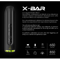 X-Bar - Disposable - 20mg vers. Geschmacksrichtungen (nicht aufladbar)X-Bar Disposable 2ml - 20mg vers. Geschmacksrichtungen 500 mah von X-Bar (nicht aufladbar - Einweg E-Zigarette / ShishaDie ultimative vorgefüllte Ecig!Konsequente 500mAh Batterie.650 Puffs Premium-Liquid.Fassungsvermögen von 2ml TPD.Perfekt kalibrierte Coil.Ultra-schnelles Auslösen.Dichter und großzügiger Dampf.Vers. Geschmacksrichtungen auswählbar500mAh AkkuKapazität von 2mlCoil: 1.7ohmNikotin: 0, 10 und 20mgGewicht: 27g12006X- Bar E-Cig Designed in France - Disposable3,50 CHFsmoke-shop.ch3,50 CHF
