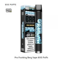 Frunk Bar PRO - 800 Puff - 650 mah - 20mg -vers. GeschmacksrichtungenFrunk Bar PRO - 800 Puff - 20mg (Einweg E-Zigarette) vers. GeschmacksrichtungenGeschmack: vers. Geschmäcker auswählbar EigenschaftenHochwertiges MaterialVorgeladener 650mAh-Akku2 ml VorgefülltLeicht zu greifende OberflächeErgonomische MundstückspitzeEinstellbares Luftstromsystem11949Frunk Bar - Disposable3,80 CHFsmoke-shop.ch3,80 CHF Frunk Bar PRO - 800 Puff - 650 mah - 20mg -vers. GeschmacksrichtungenFrunk Bar PRO - 800 Puff - 20mg (Einweg E-Zigarette) vers. GeschmacksrichtungenGeschmack: vers. Geschmäcker auswählbar EigenschaftenHochwertiges MaterialVorgeladener 650mAh-Akku2 ml VorgefülltLeicht zu greifende OberflächeErgonomische MundstückspitzeEinstellbares Luftstromsystem11949Frunk Bar - Disposable3,80 CHFsmoke-shop.ch3,80 CHF