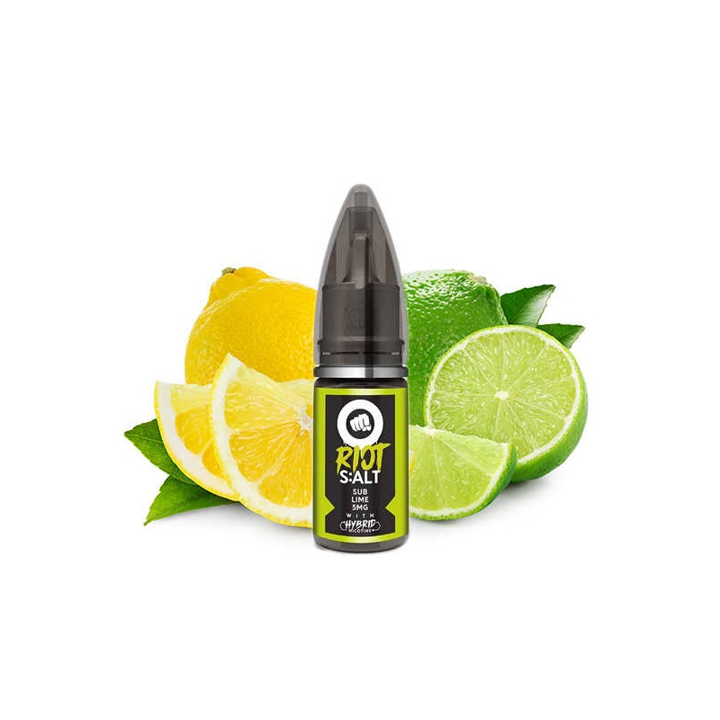 Riot Squad Sub Lime 10ml Hybrid Salt - 10mg/20mgLieferumfang: Riot Squad Sub Lime 10ml Hybrid Salt - 10mgRiot Squad Sub Lime Hybrid Nic Salt mit Limette und ZitroneHinterlistige Limetten- und Zitronennoten zielen darauf ab deine Geschmackssinne um den Verstand zu bringen - mit diesem Hybrid Nic Salt ist ein saurer Nachgeschmack garantiert!Die RIOT S:ALT Liquids basieren auf einem speziellen Hybrid Nikotin, welches im hauseigenen Riot Lab hergestellt wurde, eine Kombination aus herkömmlichem Nikotin und Nikotinsalz. Hierbei wurden die Vorteile von herkömmlichen Nikotin, dem sogenanntem "Throat Hit" (Kratzen im Hals, ähnlich der Zigarette), welcher ja bekanntlicherweise bei Nikotinsalzen fehlt und die schnellere und erhöhte Nikotinaufnahme der Nikotinsalze zu einer absoluten Geheimwaffe für Ex-Raucher zur Verfügung stellt.50% | 50% VG / PG12038Riot Squad4,90 CHFsmoke-shop.ch4,90 CHF