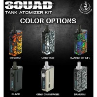 Squad TC Pod Kit von Squid Industries vers. FarbenLieferumfang: 1 x Squad TC Akku1 x Squad Metall- Verdampf 1x Bedienungsanleitung1x Garantieschein8273Squid Industrie Vapor29,40 CHFsmoke-shop.ch29,40 CHF