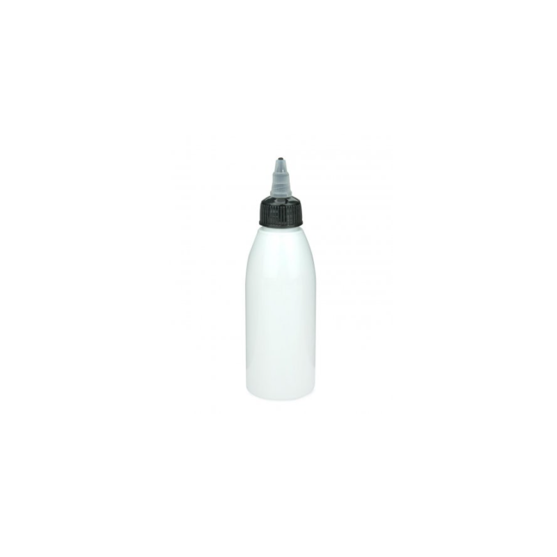 PET Flasche 150 ml weiss/schwarz Tülle mit on/off VerschlussPET Flasche 150 ml schwarz oder weiss mit Tülle mit on/off Verschluss schwarzFarbe: Schwarz / WeissMaterial: PET12061Flaschen2,60 CHFsmoke-shop.ch2,60 CHF