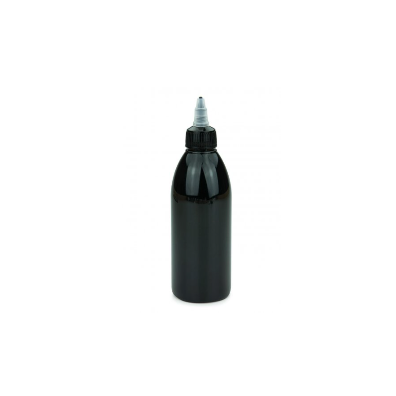 PET Flasche 250 ml weiss/schwarz Tülle mit on/off VerschlussPET Flasche 250 ml schwarz oder weiss mit Tülle mit on/off Verschluss schwarzFarbe: Schwarz / WeissMaterial: PET12062Flaschen2,90 CHFsmoke-shop.ch2,90 CHF