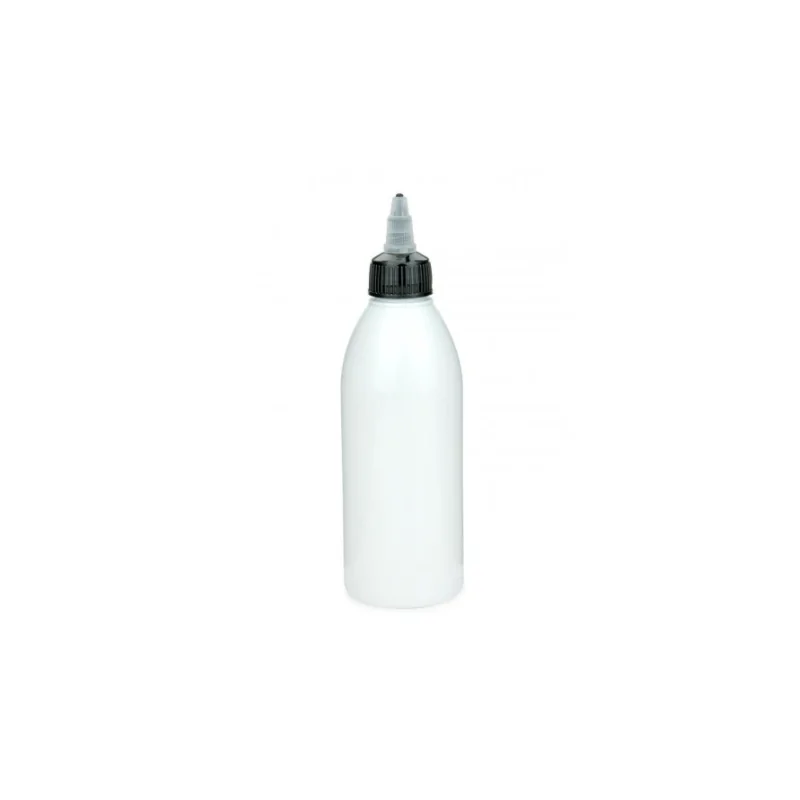PET Flasche 250 ml weiss/schwarz Tülle mit on/off VerschlussPET Flasche 250 ml schwarz oder weiss mit Tülle mit on/off Verschluss schwarzFarbe: Schwarz / WeissMaterial: PET12062Flaschen2,00 CHFsmoke-shop.ch2,00 CHF