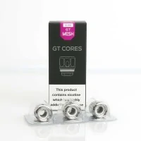 3x Verdampferköpfe GT Core - NRG Coils von Vaporesso - Revenger / NRGLieferumfang: 3x Verdampferköpfe GT4 Vaporesso Revenger / NRGPassend für: Vaporesso Revenger / NRG VerdampferVAPORESSO NRG GT COILS (3pcs)Featuring cCell Ceramic & Traditional Cotton:• 0.18Ω GT Mesh Core (Rated for 50-85W)• 0.3Ω GT cCell Core (Rated for 25-40W)• 0.3Ω GT cCell 2 Core (Rated for 35-40W)• 0.4Ω GT2 Core (Rated for 45-80W)• 0.15Ω GT4 Core (Rated for 30-60W)• 0.2Ω GT6 Core (Rated for 50-130W)• 0.15Ω GT8 Core (Rated for 60-110W)• 0.15Ω GT4 Meshed (Rated for 50-75W 12076Vaporesso14,90 CHFsmoke-shop.ch14,90 CHF 3x Verdampferköpfe GT Core - NRG Coils von Vaporesso - Revenger / NRGLieferumfang: 3x Verdampferköpfe GT4 Vaporesso Revenger / NRGPassend für: Vaporesso Revenger / NRG VerdampferVAPORESSO NRG GT COILS (3pcs)Featuring cCell Ceramic & Traditional Cotton:• 0.18Ω GT Mesh Core (Rated for 50-85W)• 0.3Ω GT cCell Core (Rated for 25-40W)• 0.3Ω GT cCell 2 Core (Rated for 35-40W)• 0.4Ω GT2 Core (Rated for 45-80W)• 0.15Ω GT4 Core (Rated for 30-60W)• 0.2Ω GT6 Core (Rated for 50-130W)• 0.15Ω GT8 Core (Rated for 60-110W)• 0.15Ω GT4 Meshed (Rated for 50-75W 12076Vaporesso14,90 CHFsmoke-shop.ch14,90 CHF