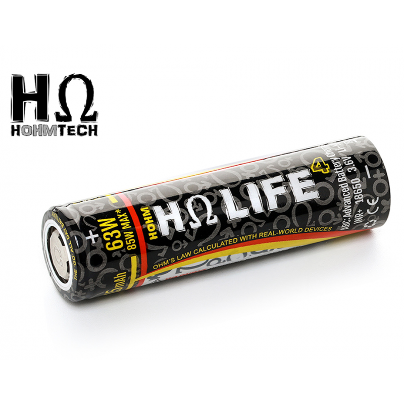 HohmTech Life4 18650 3015mAh max. 31,5A Lithium-Ionen-Akku NMC, 3,6