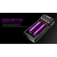 Soda - Neue Version - Dual AC/DC Ladegerät - EfestSoda - Neue Version - Dual AC/DC Ladegerät - EfestEfest Soda Ladegerät für Li-Ionen-Akkus CE, RoHs zertifiziertDas Efest Soda Ladegerät verfügt über zwei intelligente, unabhängig voneinander funktionierende Ladeschächte. Das Efest Soda kann entweder mit dem 230V Netzteil oder 12-24V KFZ Ladekabel betrieben werden. (Kfz-Ladekabel nicht im Lieferumfang)Folgende Li-Ion Akkutypen können geladen werden:10440, 14500, 16340, 17340, 18350, 18490, 18500, 18650, 26500, 26650, 20700, 217003,6V und 3,7V Li-Ionen AkkusProduktinformationen:einfache unkomplizierte BedienungLadevorgang erfolgt nach Selbstprüfung und Analyse der Akkus vollkommen automatischEinzelschachtüberwachung für 1-2 Li-Ion AkkusEinzelschachtüberwachung, Hohe Sicherheit durch Schutzelektronik Überspannungs-, Kurzschluss- und Verpolungsschutz.Geeignet für Li-Ionen Akkus 12084Efest23,00 CHFsmoke-shop.ch23,00 CHF Soda - Neue Version - Dual AC/DC Ladegerät - EfestSoda - Neue Version - Dual AC/DC Ladegerät - EfestEfest Soda Ladegerät für Li-Ionen-Akkus CE, RoHs zertifiziertDas Efest Soda Ladegerät verfügt über zwei intelligente, unabhängig voneinander funktionierende Ladeschächte. Das Efest Soda kann entweder mit dem 230V Netzteil oder 12-24V KFZ Ladekabel betrieben werden. (Kfz-Ladekabel nicht im Lieferumfang)Folgende Li-Ion Akkutypen können geladen werden:10440, 14500, 16340, 17340, 18350, 18490, 18500, 18650, 26500, 26650, 20700, 217003,6V und 3,7V Li-Ionen AkkusProduktinformationen:einfache unkomplizierte BedienungLadevorgang erfolgt nach Selbstprüfung und Analyse der Akkus vollkommen automatischEinzelschachtüberwachung für 1-2 Li-Ion AkkusEinzelschachtüberwachung, Hohe Sicherheit durch Schutzelektronik Überspannungs-, Kurzschluss- und Verpolungsschutz.Geeignet für Li-Ionen Akkus 12084Efest23,00 CHFsmoke-shop.ch23,00 CHF