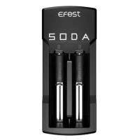 Soda - Neue Version - Dual AC/DC Ladegerät - EfestSoda - Neue Version - Dual AC/DC Ladegerät - EfestEfest Soda Ladegerät für Li-Ionen-Akkus CE, RoHs zertifiziertDas Efest Soda Ladegerät verfügt über zwei intelligente, unabhängig voneinander funktionierende Ladeschächte. Das Efest Soda kann entweder mit dem 230V Netzteil oder 12-24V KFZ Ladekabel betrieben werden. (Kfz-Ladekabel nicht im Lieferumfang)Folgende Li-Ion Akkutypen können geladen werden:10440, 14500, 16340, 17340, 18350, 18490, 18500, 18650, 26500, 26650, 20700, 217003,6V und 3,7V Li-Ionen AkkusProduktinformationen:einfache unkomplizierte BedienungLadevorgang erfolgt nach Selbstprüfung und Analyse der Akkus vollkommen automatischEinzelschachtüberwachung für 1-2 Li-Ion AkkusEinzelschachtüberwachung, Hohe Sicherheit durch Schutzelektronik Überspannungs-, Kurzschluss- und Verpolungsschutz.Geeignet für Li-Ionen Akkus 12084Efest16,10 CHFsmoke-shop.ch16,10 CHF