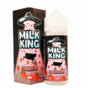 Milk King Strawberry 100ml 0mg shortfill e-liquid