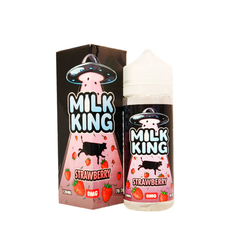 Milk King Strawberry 100ml 0mg shortfill e-liquidLieferumfang: Milk King Strawberry 120ml 0mg shortfill e-liquidMilk King Strawberry 120ml 0mg shortfill ist eine hypnotisierende Erdbeer-Milchcreme Michshake. Milk King Strawberry ist ein 100ml Shortfill und hat platz für Nikotinshots.Füllmenge 100ml in 120 ml Flasche (Shortfill) PG / VG 30/7010381candy king29,90 CHFsmoke-shop.ch29,90 CHF