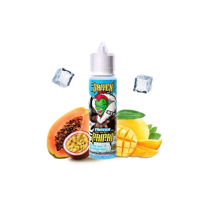 FROZEN PAIPAI - SAIYEN VAPORS 50ML 00MG by Swoke -shortfill-FROZEN PAIPAI - SAIYEN VAPORS 50ML 00MG by Swoke -shortfill-Geschmack: Ein fruchtig-frisches Liquid aus Mango, Papaya und exotischen Früchten. Ein köstlicher Saft für den Sommer.PG/VG: 40/6000mg - Flüssigkeit überdosiert in AromenMarke SwokeSaiyen Vapors SortimentLand FrankreichFruchtig-frischer GeschmackVerhältnis PG/VG 40/60Inhalt 50mlNikotin-Dosierung 0mg 11217swoke18,90 CHFsmoke-shop.ch18,90 CHF