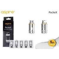 Aspire PockeX Ersatzcoils - 0.6 ohm Verdampferköpfe (a 5 Coils)Lieferumfang- Aspire PockeX Ersatzcoils - 0.6 ohm Verdampferköpfe (5er Pack)Passend auf Aspire PockeX VerdampferDer Coil hat ein U-förmiger Liquidkanal und so noch mehr Geschmack rauszuholen. Mit 0,6 Ohm haben die Coils einen optimalen Widerstand, halten somit den Dampf angenehm kühl und entfalten die Aromen in vollem Umfang12118Aspire16,90 CHFsmoke-shop.ch16,90 CHF