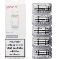 Aspire PockeX Ersatzcoils - 0.6 ohm Verdampferköpfe (a 5 Coils)Lieferumfang- Aspire PockeX Ersatzcoils - 0.6 ohm Verdampferköpfe (5er Pack)Passend auf Aspire PockeX VerdampferDer Coil hat ein U-förmiger Liquidkanal und so noch mehr Geschmack rauszuholen. Mit 0,6 Ohm haben die Coils einen optimalen Widerstand, halten somit den Dampf angenehm kühl und entfalten die Aromen in vollem Umfang12118Aspire16,90 CHFsmoke-shop.ch16,90 CHF Aspire PockeX Ersatzcoils - 0.6 ohm Verdampferköpfe (a 5 Coils)Lieferumfang- Aspire PockeX Ersatzcoils - 0.6 ohm Verdampferköpfe (5er Pack)Passend auf Aspire PockeX VerdampferDer Coil hat ein U-förmiger Liquidkanal und so noch mehr Geschmack rauszuholen. Mit 0,6 Ohm haben die Coils einen optimalen Widerstand, halten somit den Dampf angenehm kühl und entfalten die Aromen in vollem Umfang12118Aspire16,90 CHFsmoke-shop.ch16,90 CHF
