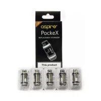 Aspire PockeX Ersatzcoils - 0.6 ohm Verdampferköpfe (a 5 Coils)Lieferumfang- Aspire PockeX Ersatzcoils - 0.6 ohm Verdampferköpfe (5er Pack)Passend auf Aspire PockeX VerdampferDer Coil hat ein U-förmiger Liquidkanal und so noch mehr Geschmack rauszuholen. Mit 0,6 Ohm haben die Coils einen optimalen Widerstand, halten somit den Dampf angenehm kühl und entfalten die Aromen in vollem Umfang12118Aspire16,90 CHFsmoke-shop.ch16,90 CHF Aspire PockeX Ersatzcoils - 0.6 ohm Verdampferköpfe (a 5 Coils)Lieferumfang- Aspire PockeX Ersatzcoils - 0.6 ohm Verdampferköpfe (5er Pack)Passend auf Aspire PockeX VerdampferDer Coil hat ein U-förmiger Liquidkanal und so noch mehr Geschmack rauszuholen. Mit 0,6 Ohm haben die Coils einen optimalen Widerstand, halten somit den Dampf angenehm kühl und entfalten die Aromen in vollem Umfang12118Aspire16,90 CHFsmoke-shop.ch16,90 CHF
