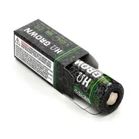 HohmTech Batterie - GROWN 26650 - 4244 mAhEine außergewöhnliche Wahl für diejenigen, die&nbsp;einen 26650 Akkus&nbsp;mit&nbsp;beeindruckende Leistung suchen&nbsp;ohne sich bei der Kapazität&nbsp;einzuschränken. Diese sind offiziell mit 4244mAh, mit einer CDR von 30,3A&nbsp;2,8V und 80°C Abschaltgrenze (je nachdem, was zuerst eintritt) @ 41,1A bewertet. Die Zellen sind mit der Berechnung nach dem Ohm'schen Gesetz und dem realen Wirkungsgrad des Geräts gekennzeichnet, so dass Sie bei der Wattzahl nicht raten müssen.Die HohmTech GROWN² 26650&nbsp;Akkuzelle leistet *max. 120W (Watt) und kann bis max. *41,1A (Ampere) belastet werden.Die&nbsp;Li - NMC &nbsp;(Lithium-Nickel-Mangan-Cobalt-Oxide) Zelle basiert auf sicheren chemischen Verbindungen.&nbsp;Eine innovative&nbsp;Poly-Dichtung mit veredeltem Bitumen wird in jeder Zelle installiert, um sicherzustellen, dass der Überdruck kontrolliert wird.&nbsp;Jedes Zellmodell von Hohm Tech wurde von UN38.3, EN62133, IEC62133 zertifizierte&nbsp;Labors und Testeinrichtungen im Auftrag von Regulierungsbehörden getestet und zertifiziert.HΩ&nbsp;Grown² Advenced Chem&nbsp;INR 26650Die exakt angegebenen Kennzahlen sind, mittelweile zu einem Markenzeichen geworden. Hohe Beliebtheit und Durchbruch auf den Markt erreichten die Akkus in den USA wo sich auch der Hauptsitz der Firma befindet. In einer Umfrage des angesehensten E-zig. Forums zu Beliebtheit und Vertrauen auf den Markt haben die HohmTech Akkus den ersten Platz belegt.Informationen zur Sicherheit der Hohm Tech Akkus:Hohmtech arbeitet mit einer Reihe von Industrie unternehmen, Zertifizierungsstellen und Aufsichtsbehörden der Industrie zusammen, um sicherzustellen, dass den Kunden durchgängig sichere und zuverlässige Hochleistungszellen bereitgestellt werden, die alle Sicherheits- und Transportvorschriften erfüllen.Technische Daten zu der HohmTech&nbsp;Grown² 26650&nbsp;Akkus:Kapazität4330mAhMinimale Kapazität4244mAh 15,27 WhNennspannung3,6V - 3,7VLadeschlussspannung4,2V ± 0,05Entladeschlussspannung2,5Vmax. Entladestrom (konstant)30A (30000mA)max. Entladestrom (Temperaturüberwacht 80°)*41,1A (41100mA)empfohlene Ladestrom0,xx - 1,5A (2000mA)max. Ladestrom5,304A (5304mA)Schutzelektronik PCB/BMSkeinePluspolflach (Flat Top)Durchmesser26,1 mm ± 0,2 mmHöhe65,4&nbsp;mm ± 0,3 mmGewicht89,8g ± 1 gLadeverfahrenCC-CV&nbsp;Vergleiche, Entladekurven und Testläufe:https://www.e-cigarette-forum.com"Dies ist eine gute Leistung für 26650 Zelle"Datenblätter zu der&nbsp;HΩ&nbsp;Grown²:HΩ Grown² 26650&nbsp;(Datenblatt)IEC&nbsp;(62133) (internationale Normungsorganisation)&nbsp;IECUN&nbsp;(UN38.3)MSDS&nbsp;(Sicherheitsdatenblatt)CE&nbsp;(Europäische Konformität)ROHS&nbsp;(Beschränkung der Verwendung bestimmter gefährlicher Stoffe in Elektro- und Elektronikgeräten.)Sicherheitshinweise:Lithium Zellen dürfen nur mit Schutzelektronik betrieben werden!Bitte beachten Sie, dass Lithium Zellen nur durch autorisiertes Fachpersonal verwendet werden dürfen.Bei falscher Handhabung bzw. Kurzschluss kann dies zur Brandentwicklung oder Explosion führen.Weitere Eigenschaften:Lithium-Ionen Akkus sind thermisch stabil und unterliegen keinem Memory-Effekt.Sie arbeiten auf der Basis von Lithium und zeichnen sich durch eine hohe Energiedichte aus.Lieferumfang:1x HΩ&nbsp;Grown² - 4244mAh, Lithium-Ion-Akku12125HOHMTech - Batterien14,90&nbsp;CHFsmoke-shop.ch14,90&nbsp;CHF