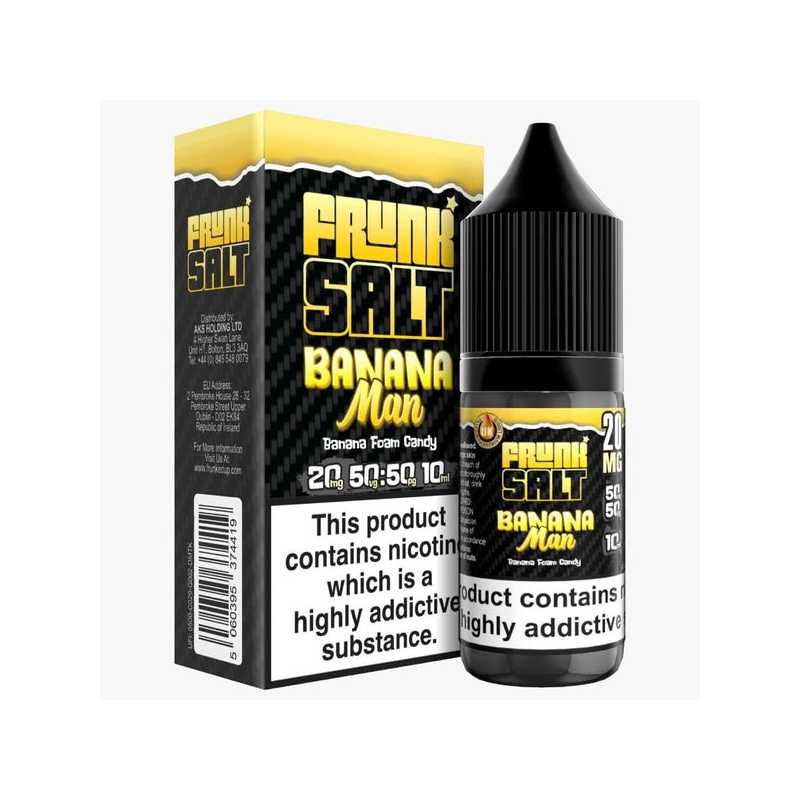 Frunk Salt - Banana Man - 10ML Nic Salt - 20mgFrunk Salt - Banana Man - 10ML Nic Salt - 20mgDer Grundgeschmack des E-Liquids ist cremig und dick, mit einem weichen und süßen Bananengeschmack oben drauf. Reichhaltig, aber leicht, so dass Sie den köstlichen Geschmack Sie sterben für sind! Dieses Liquid ist der Standard für alle Bananengeschmacksrichtungen auf dem Markt.E-Liquid 10Ml Nik-SalzNikotin Stärke - 10mg, 20mg50% / 50%12148Frunk Bar - Disposable - Einweg E-Zigaretten4,10 CHFsmoke-shop.ch4,10 CHF