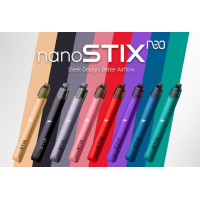 NanoSTIX Neo (V2) - versch. Farben - USB C - 430 mah Pod StickLieferumfang:  FANTASI NANOSTIX STARTER KIT V2Holen Sie sich Ihre NanoSTIX Neo (V2) in vers. Farben auswählbarHören Sie noch heute mit dem Rauchen auf - mit NanoSTIX!Marke: NanoSTIX NeoAnschluss zum Aufladen: USB Typ-CJedes Set enthält:1x NanoSTIX Neo (V2) verschiedene Farben auswählbarDas NanoSTIX-Gerät wird mit LED-Stromanzeige, USB Typ-C-Schnellladung und jetzt mit besserem Luftstrom betrieben. Es gibt 8 Farben für NanoSTIX Neo Gerät: Blau, Schwarz, Rosa, Lila und Rot. **NanoPOD (V1) ist nicht mit diesem Gerät kompatibel!**Lieferung ohne Pods (Optionales Zubehlör 20 verschiedene Geschmäcker auswählbar)12150NanoStix22,10 CHFsmoke-shop.ch22,10 CHF
