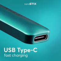 NanoSTIX Neo (V2) - versch. Farben - USB C - 430 mah Pod StickLieferumfang:  FANTASI NANOSTIX STARTER KIT V2Holen Sie sich Ihre NanoSTIX Neo (V2) in vers. Farben auswählbarHören Sie noch heute mit dem Rauchen auf - mit NanoSTIX!Marke: NanoSTIX NeoAnschluss zum Aufladen: USB Typ-CJedes Set enthält:1x NanoSTIX Neo (V2) verschiedene Farben auswählbarDas NanoSTIX-Gerät wird mit LED-Stromanzeige, USB Typ-C-Schnellladung und jetzt mit besserem Luftstrom betrieben. Es gibt 8 Farben für NanoSTIX Neo Gerät: Blau, Schwarz, Rosa, Lila und Rot. **NanoPOD (V1) ist nicht mit diesem Gerät kompatibel!**Lieferung ohne Pods (Optionales Zubehlör 20 verschiedene Geschmäcker auswählbar)12150NanoStix19,90 CHFsmoke-shop.ch19,90 CHF