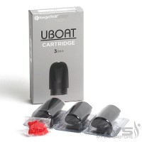 UBoat Cartridge 3 Stück von Kangertech - PodsUBoat Cartridge 3 Stück von KangertechKangertech UBOAT Cartridge - Pack of 3Replacement Refillable Cartridge / Coil for Kanger UBOAT Starter KitFeatures and Specs:Refillable Cartridge Design2.0ml E-Liquid CapacityCeramic CoilOptimized for 50%VG / 50%PG E-LiquidResistance: 1.5ohmPackage Contents:3 x Empty Cartridge12217Kangertech0,50 CHFsmoke-shop.ch0,50 CHF