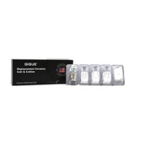 Gigue Dolphin Replacement Ceramic Coil & CottonLieferumfang:Gigue Dolphin Replacement Ceramic Coil &amp; Cotton1 x Replacement Ceramic Coil4 x Replacement Cotton Rolls* Works with Gigue Dolphin Ceramic Tank* Works with  Flawless Tug Ceramic Tank    12218Uwell 2,10 CHFsmoke-shop.ch2,10 CHF