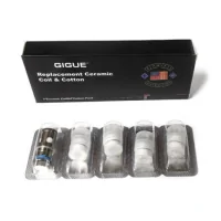 Gigue Dolphin Replacement Ceramic Coil & CottonLieferumfang:Gigue Dolphin Replacement Ceramic Coil &amp; Cotton1 x Replacement Ceramic Coil4 x Replacement Cotton Rolls* Works with Gigue Dolphin Ceramic Tank* Works with &nbsp;Flawless Tug Ceramic Tank&nbsp;&nbsp;&nbsp;&nbsp;12218Uwell 1,20&nbsp;CHFsmoke-shop.ch1,20&nbsp;CHF