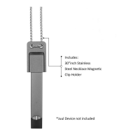 Halterung mit Magnet für Juul - vers. FarbenLieferumfang: 1x Halterung mit Magnet für Juul - vers. FarbenHält die Juul dank magnetischer Halterung sicher und festVerschiedene Farben auswählbarProduct TypeClip HolderMaterialStainless Steel + ABSPackage1 x Clip Necklace holderWeight10g (0.35oz)12221Demon Killer2,30 CHFsmoke-shop.ch2,30 CHF